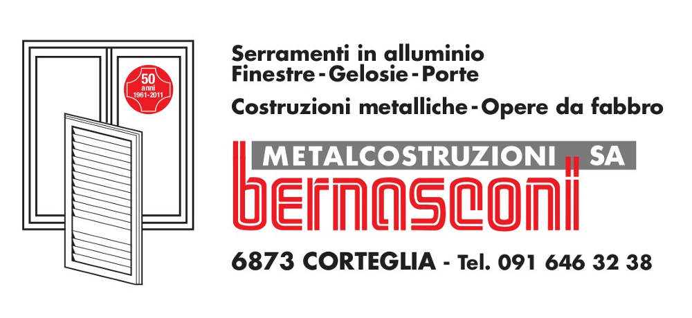 Partnership rinnovata con l’azienda Bernasconi Metalcostruzioni SA